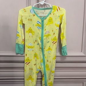 Little Sleepies Easter Bamboo Zippy 6-12M